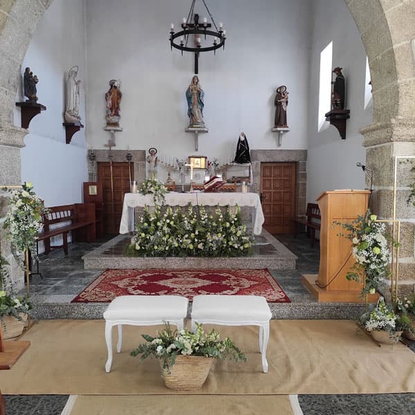 Decoración para bautizos de Musa Floristas