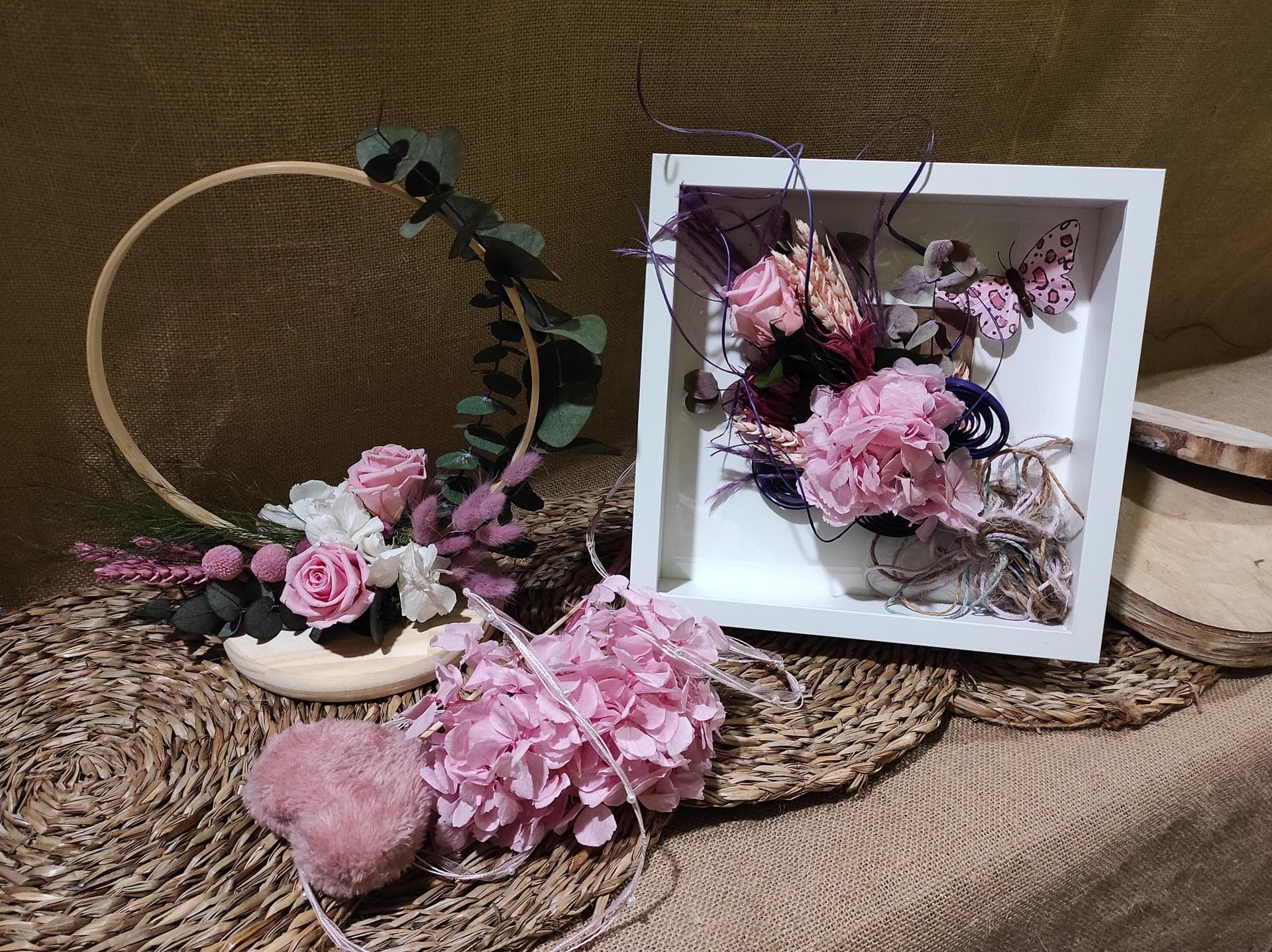 Flores preservadas y flores secas de Musa Floristas